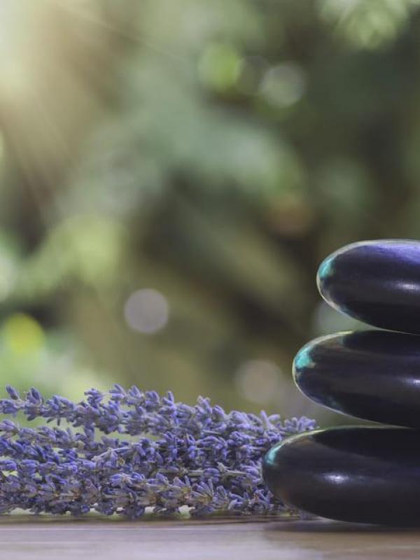 Objet dense sans motif, intégré dans un environnement clair et structuré